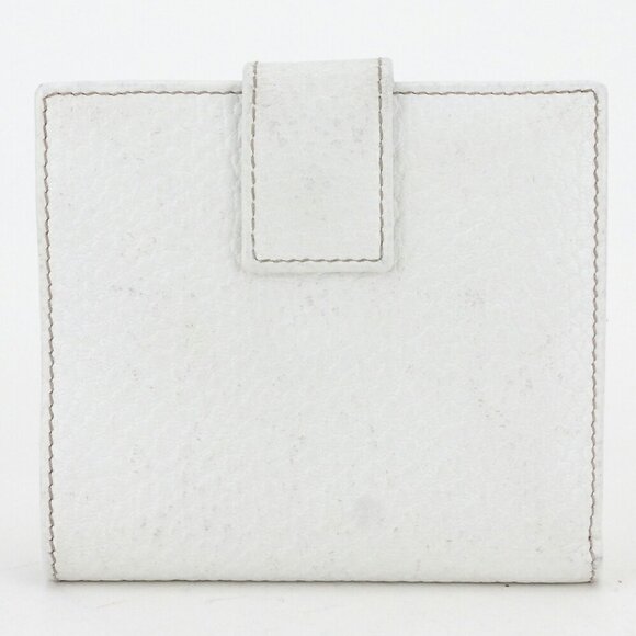 GUCCI W Hook Purse Hasler Bit White Leather Authentic - Picture 1 of 8